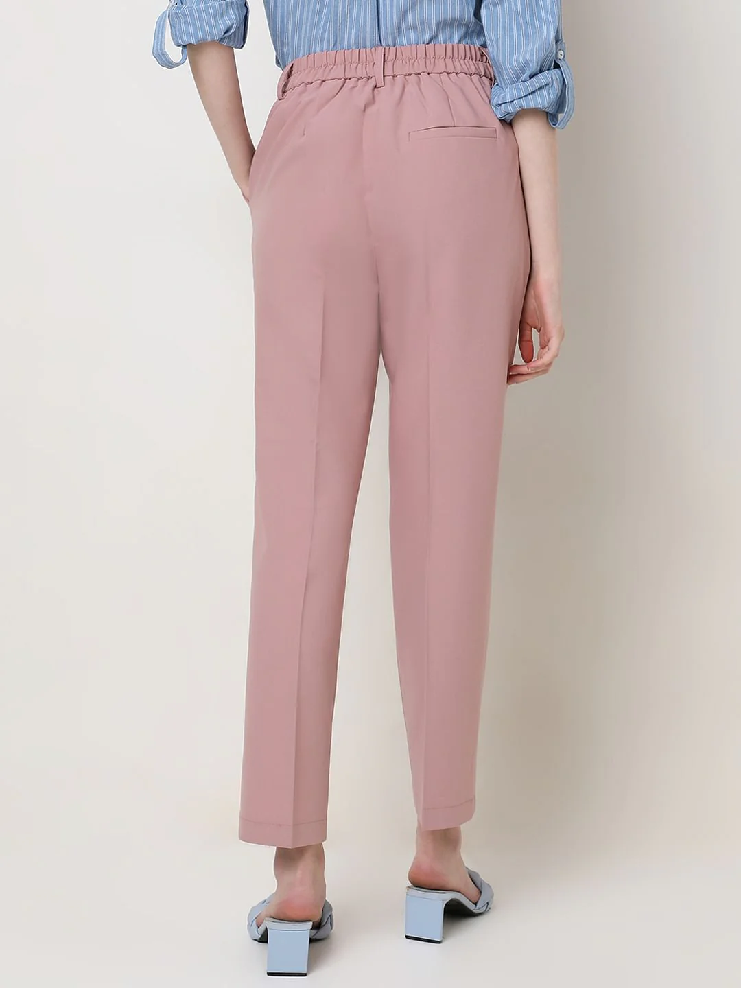 Pink Tailored Co-Ord Set Trousers - Image 4