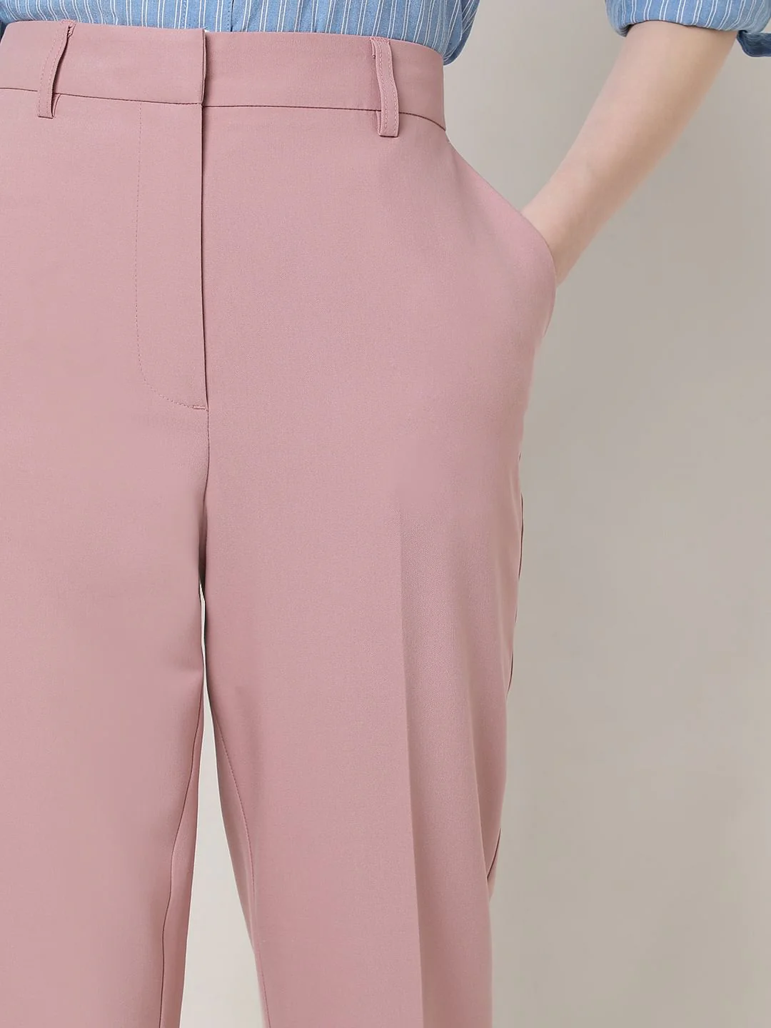 Pink Tailored Co-Ord Set Trousers - Image 6