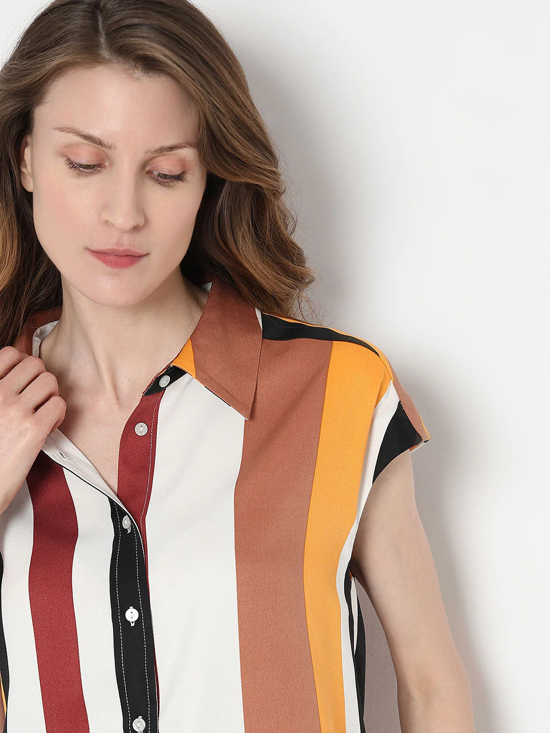White Striped Shirt - Image 6