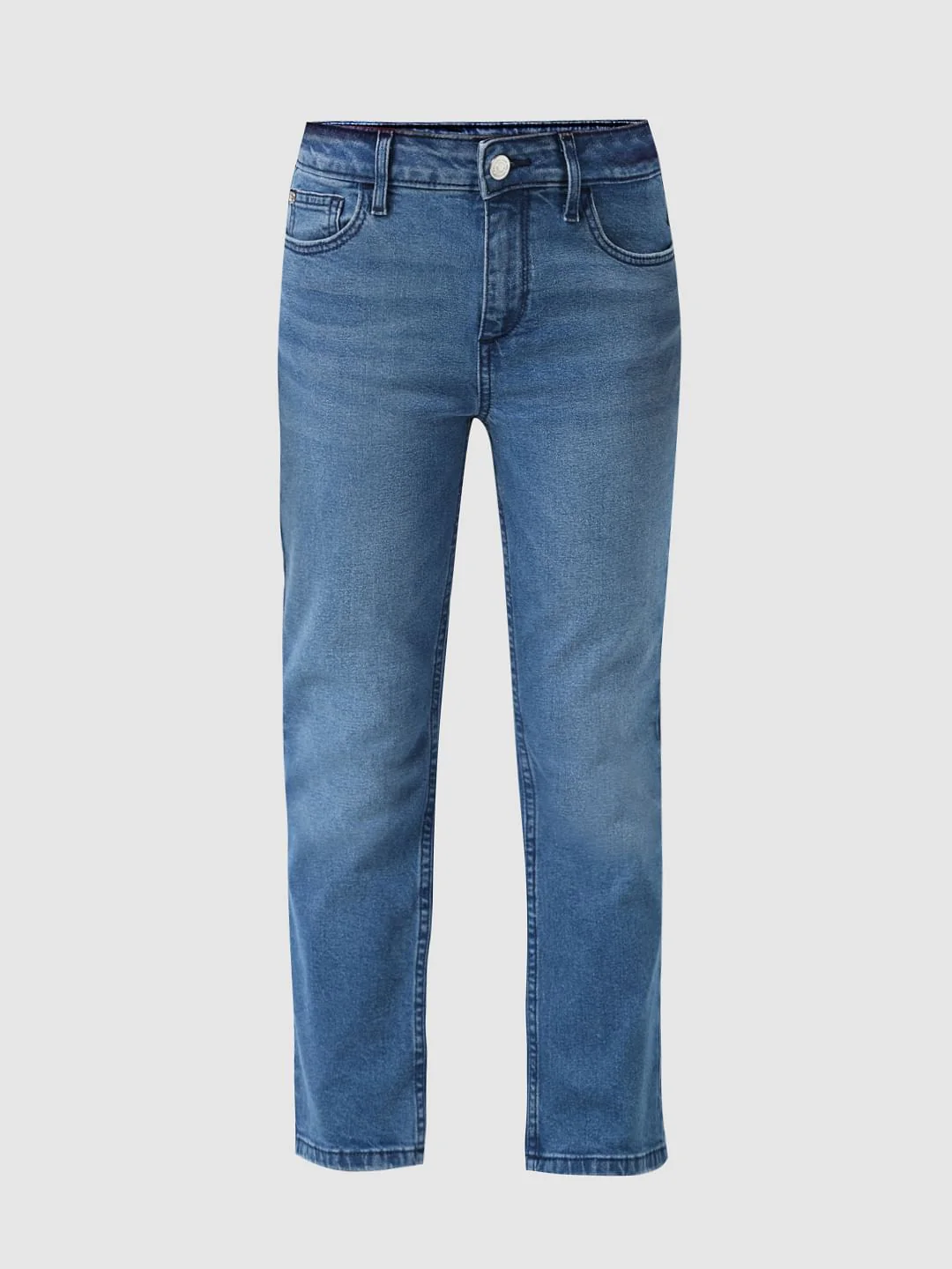 Girl Blue Mid Rise Bootcut Jeans - Image 5