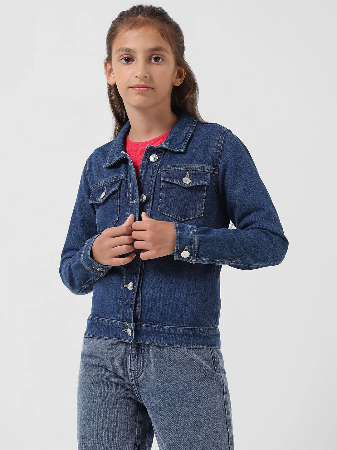 Girl Blue Denim Jacket - Image 2