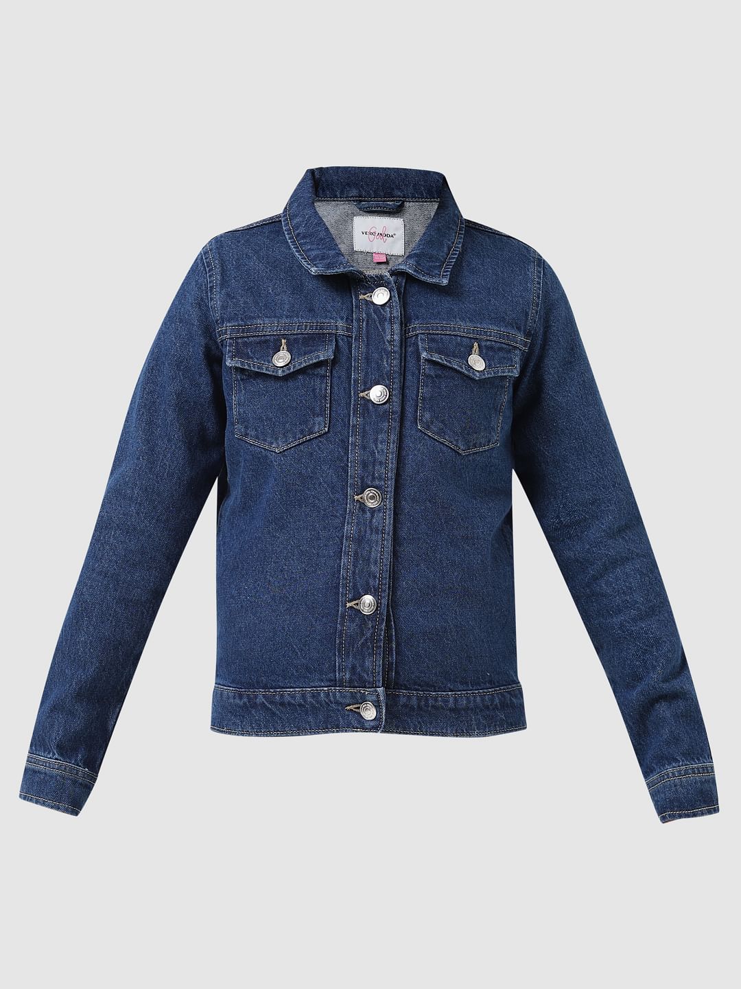 Girl Blue Denim Jacket - Image 6