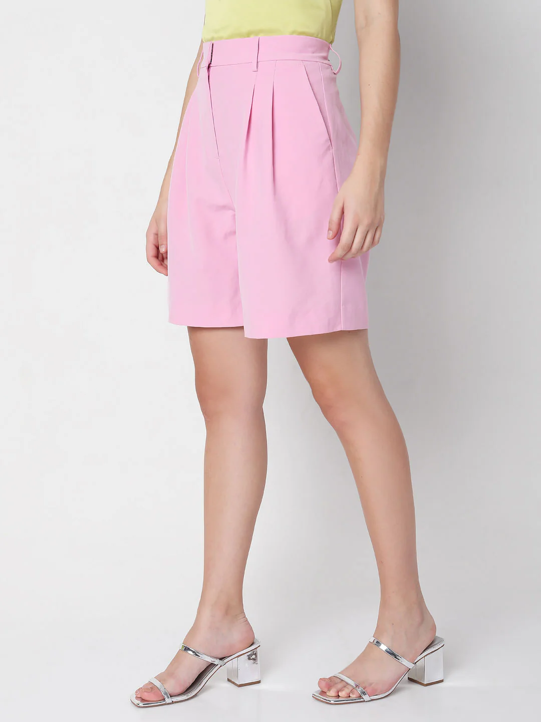 Pink Co-Ord Shorts - Image 3