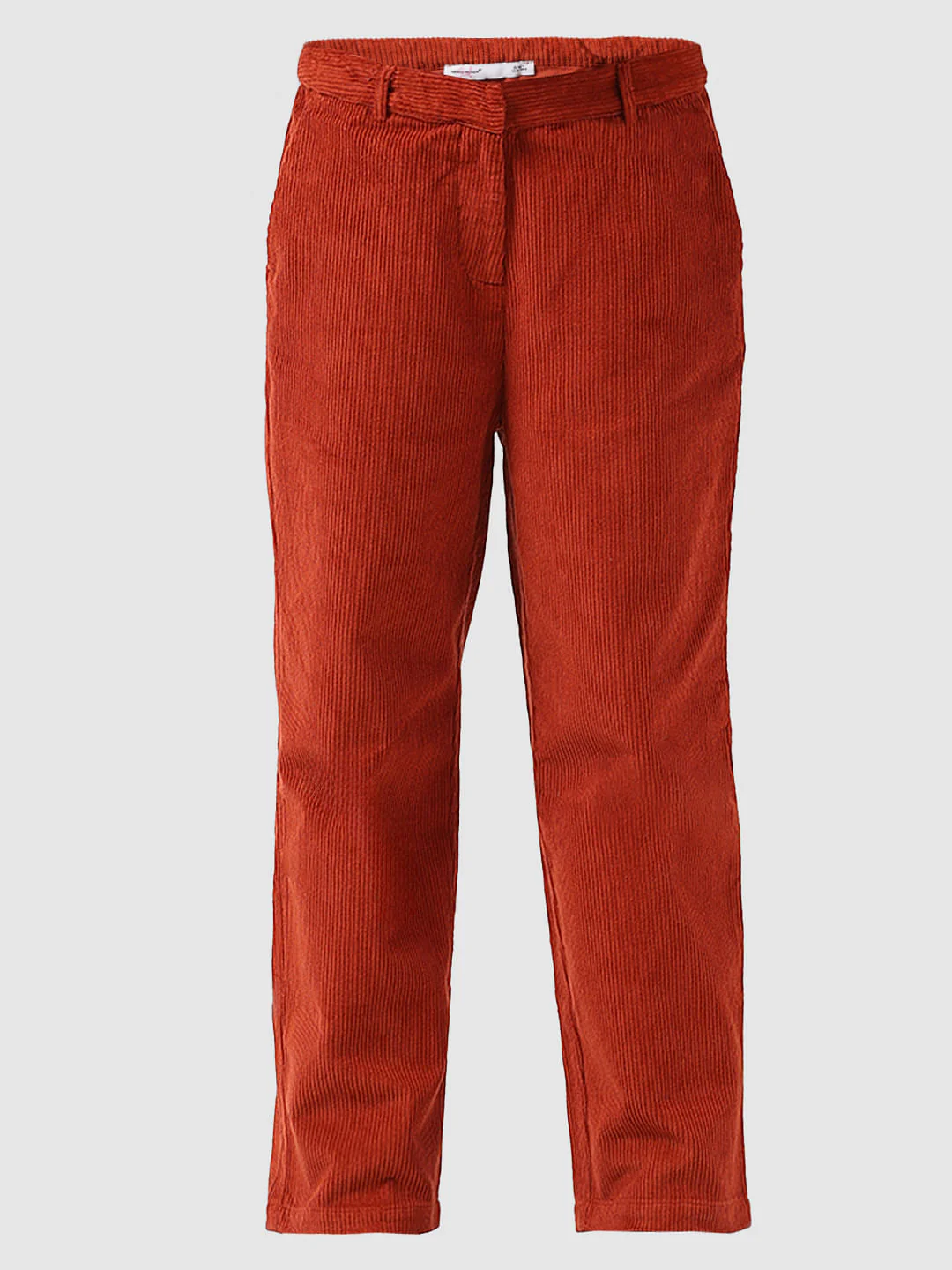 Girl Brick Red Mid Rise Corduroy Pants - Image 5