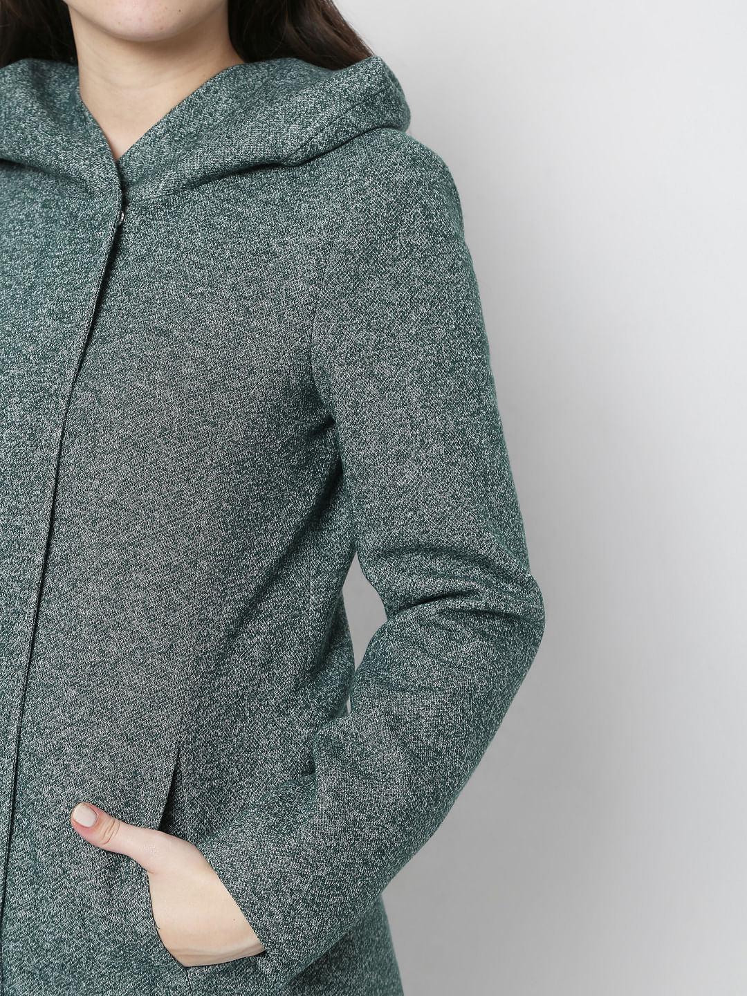Green Hooded Coat - Image 6