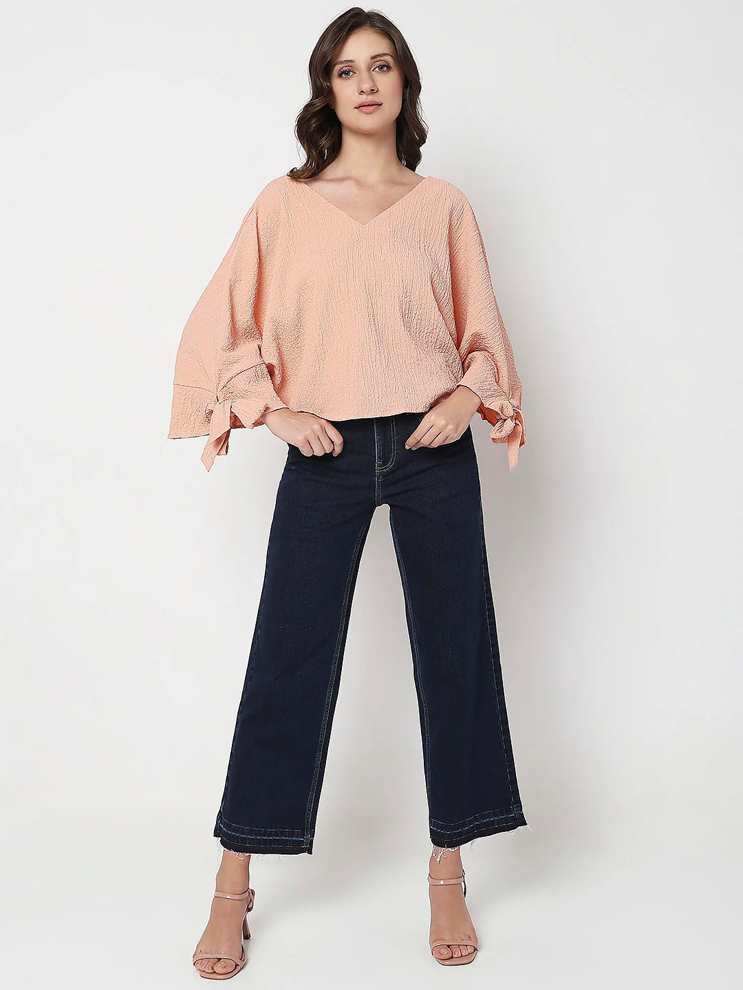 Peach Textured Top - Image 5