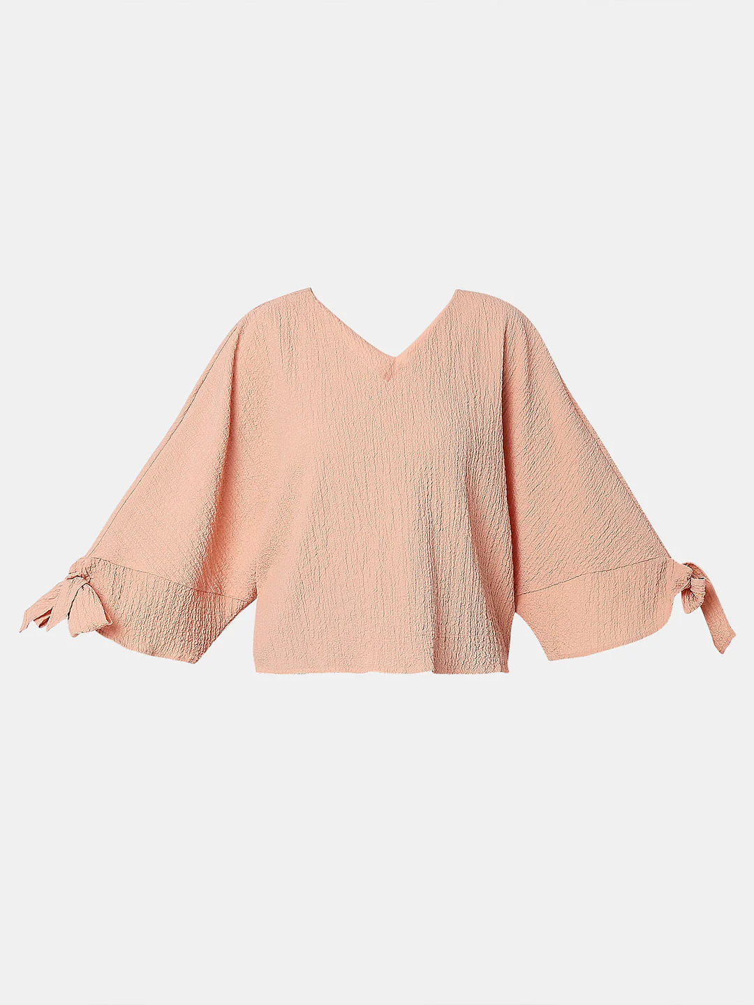 Peach Textured Top - Image 7