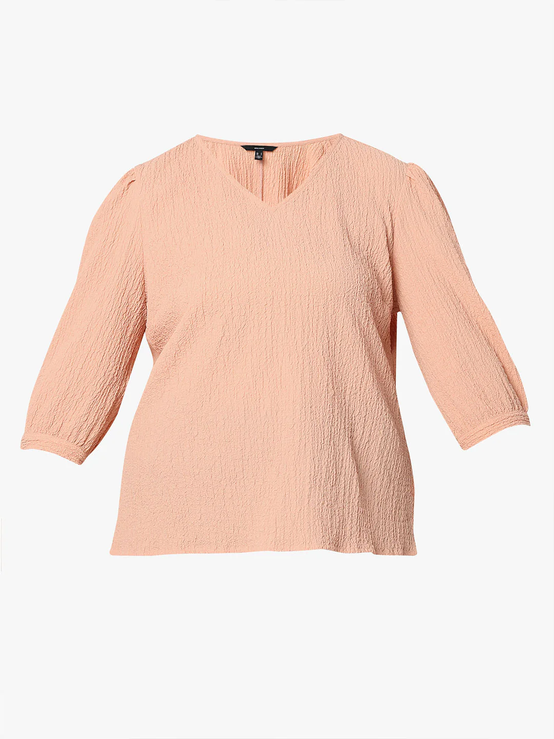 Curve Peach Textured Top - Image 7