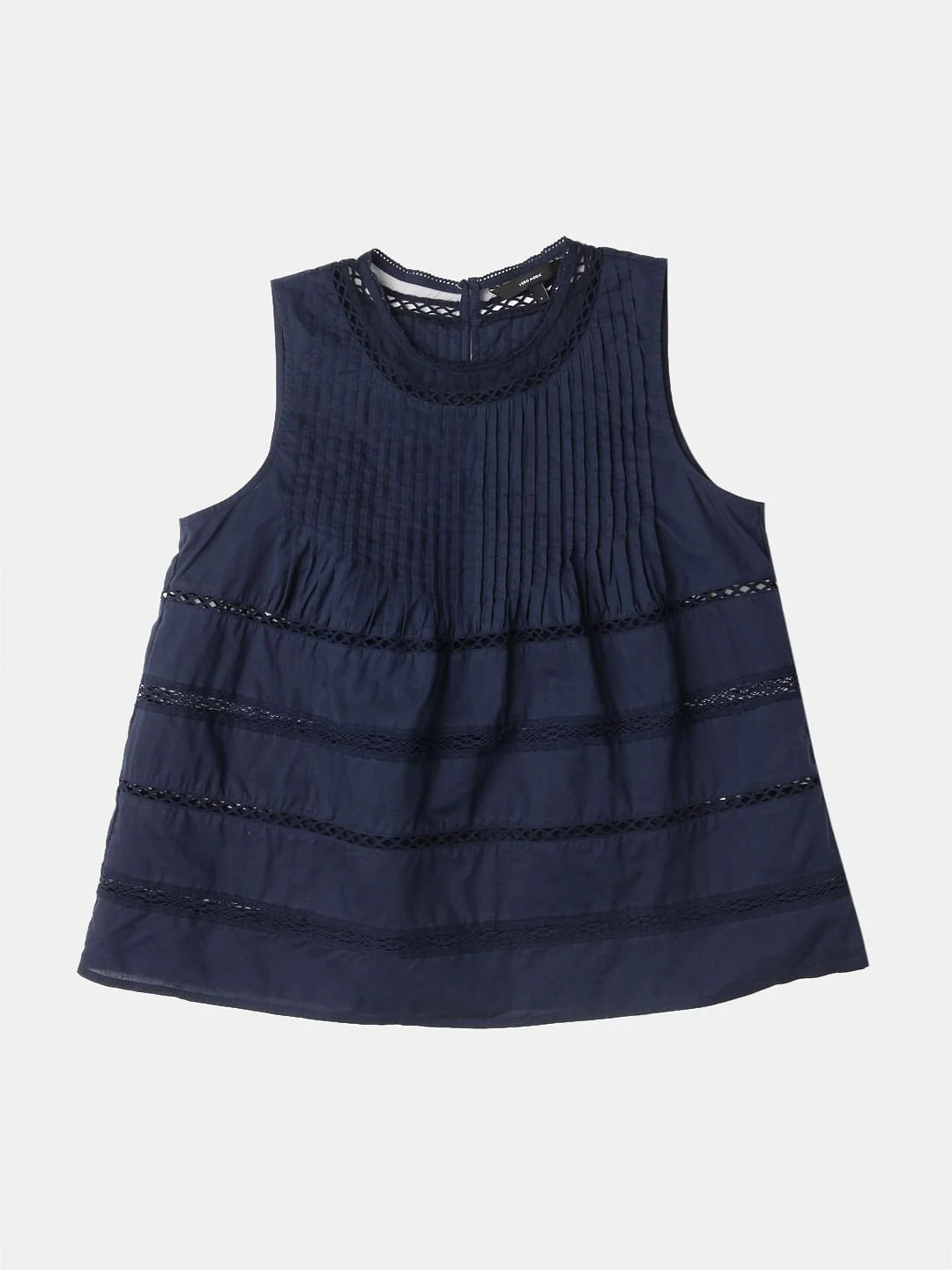 Navy Blue Sleeveless Top - Image 7