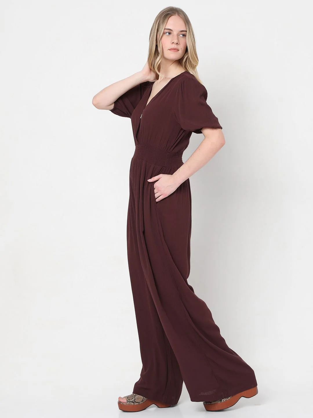 Maroon Jumpsuit - Image 3