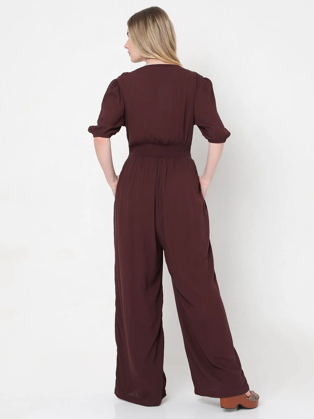 Maroon Jumpsuit - Image 4