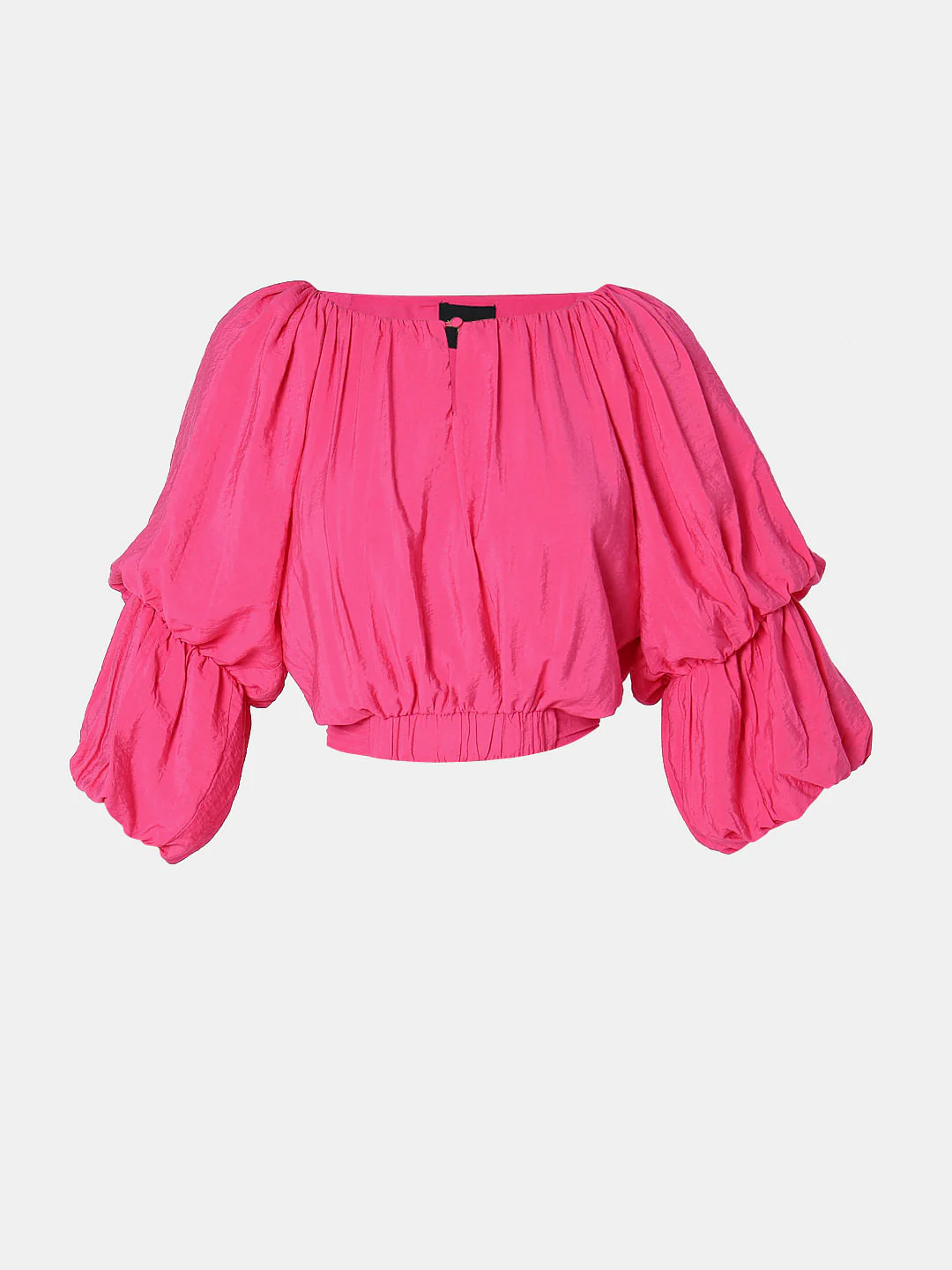 Marquee Pink Voluminous Sleeves Co-Ord Set Top - Image 7