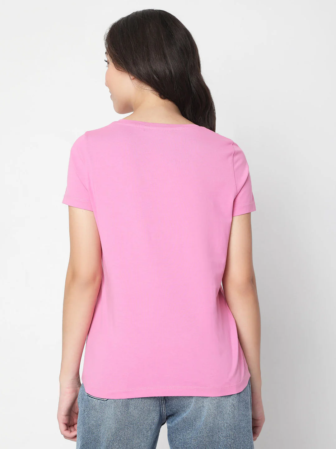 Pink Graphic Print T-Shirt - Image 4