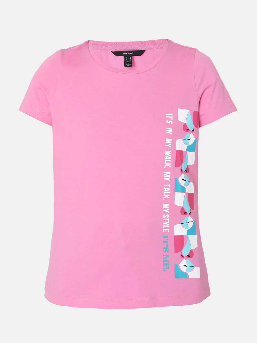 Pink Graphic Print T-Shirt - Image 7
