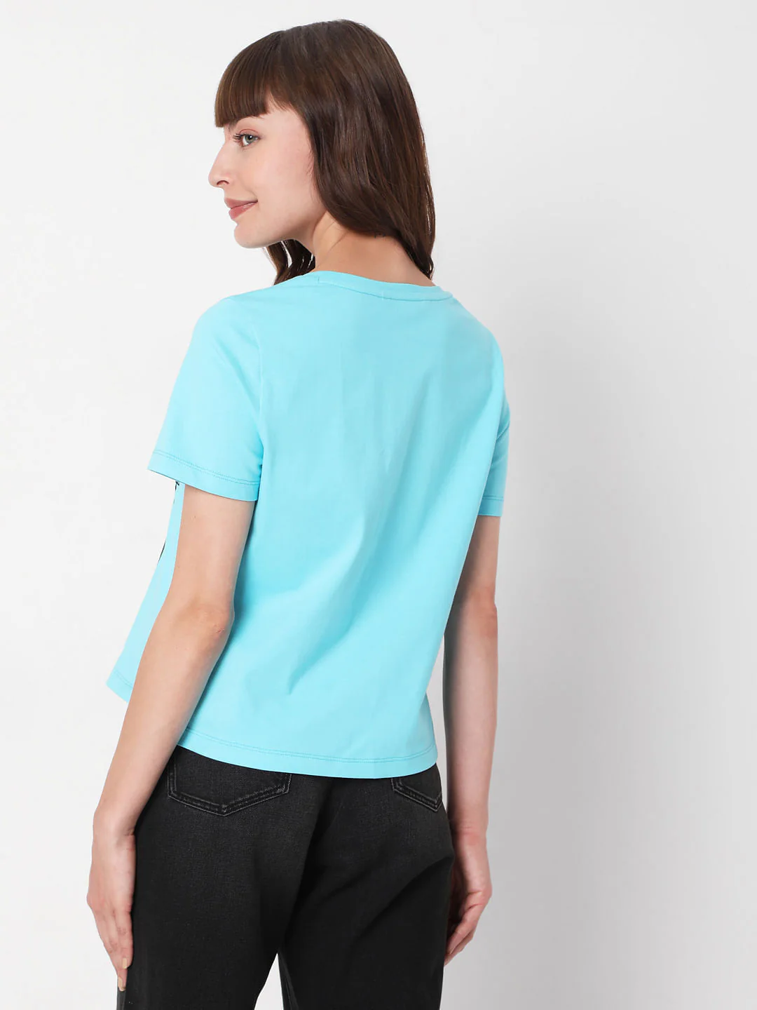 Blue Graphic Print T-Shirt - Image 3