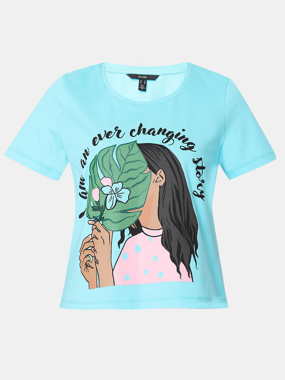 Blue Graphic Print T-Shirt - Image 6