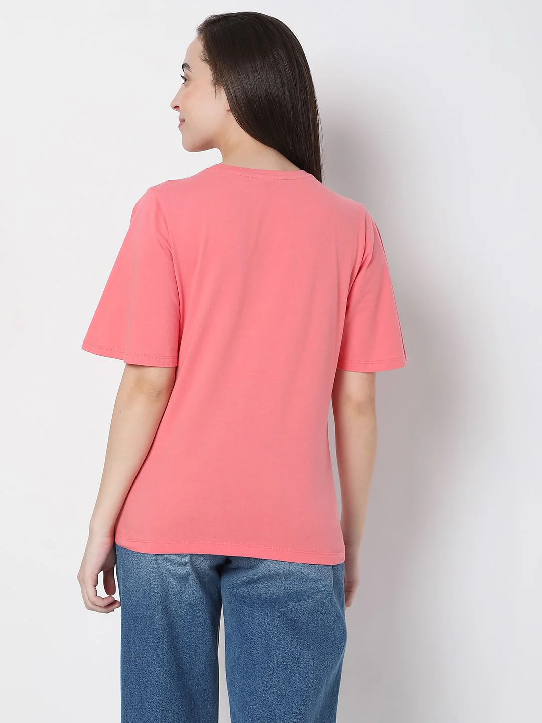 Pink Graphic Print T-Shirt - Image 4