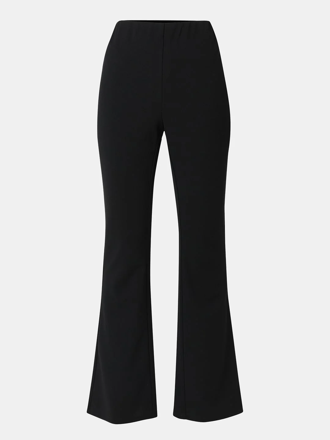 Black High Rise Flared Pants - Image 7