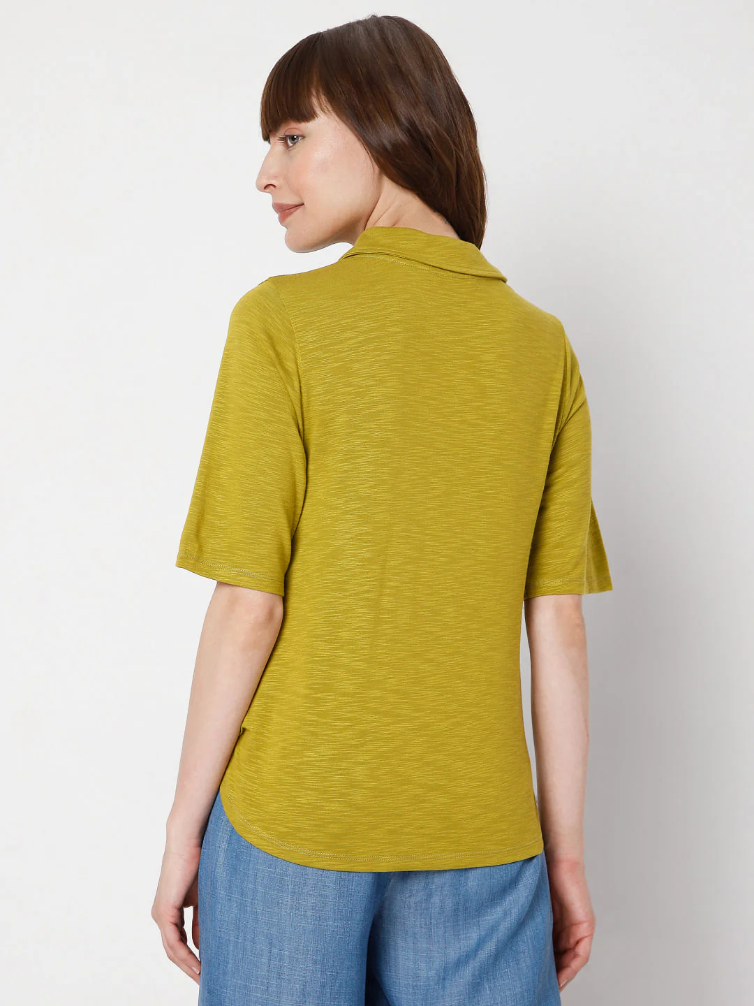 Yellow Collared Top - Image 4