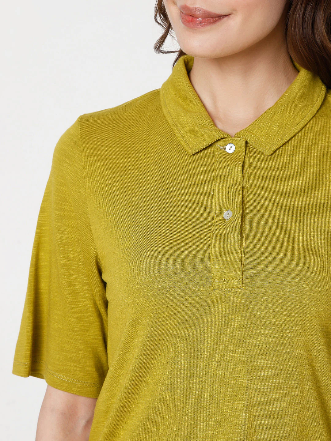 Yellow Collared Top - Image 6