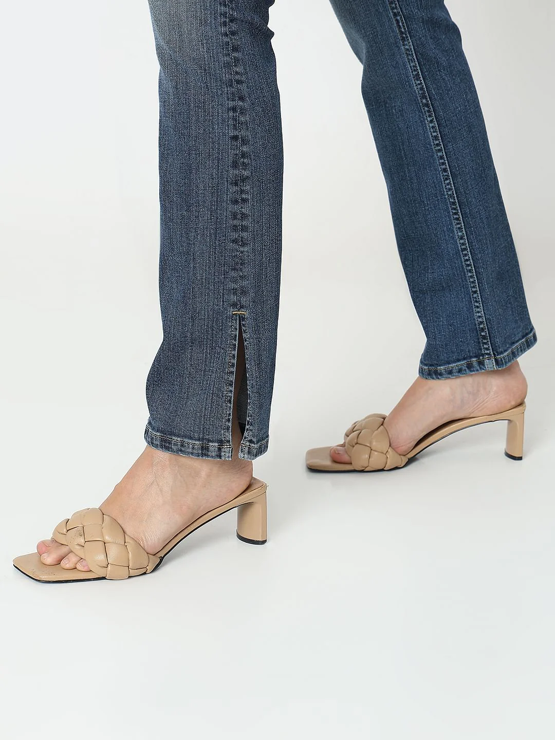 Blue High Rise Petra Bootcut Jeans - Image 9