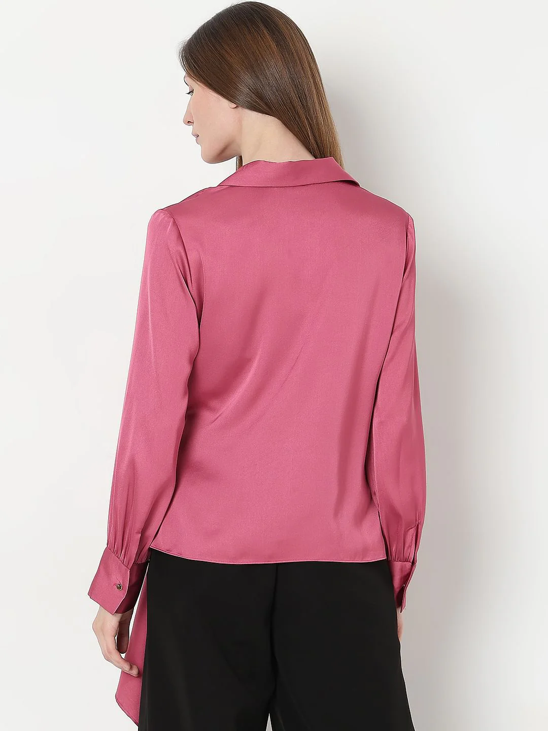Pink Satin Top - Image 4