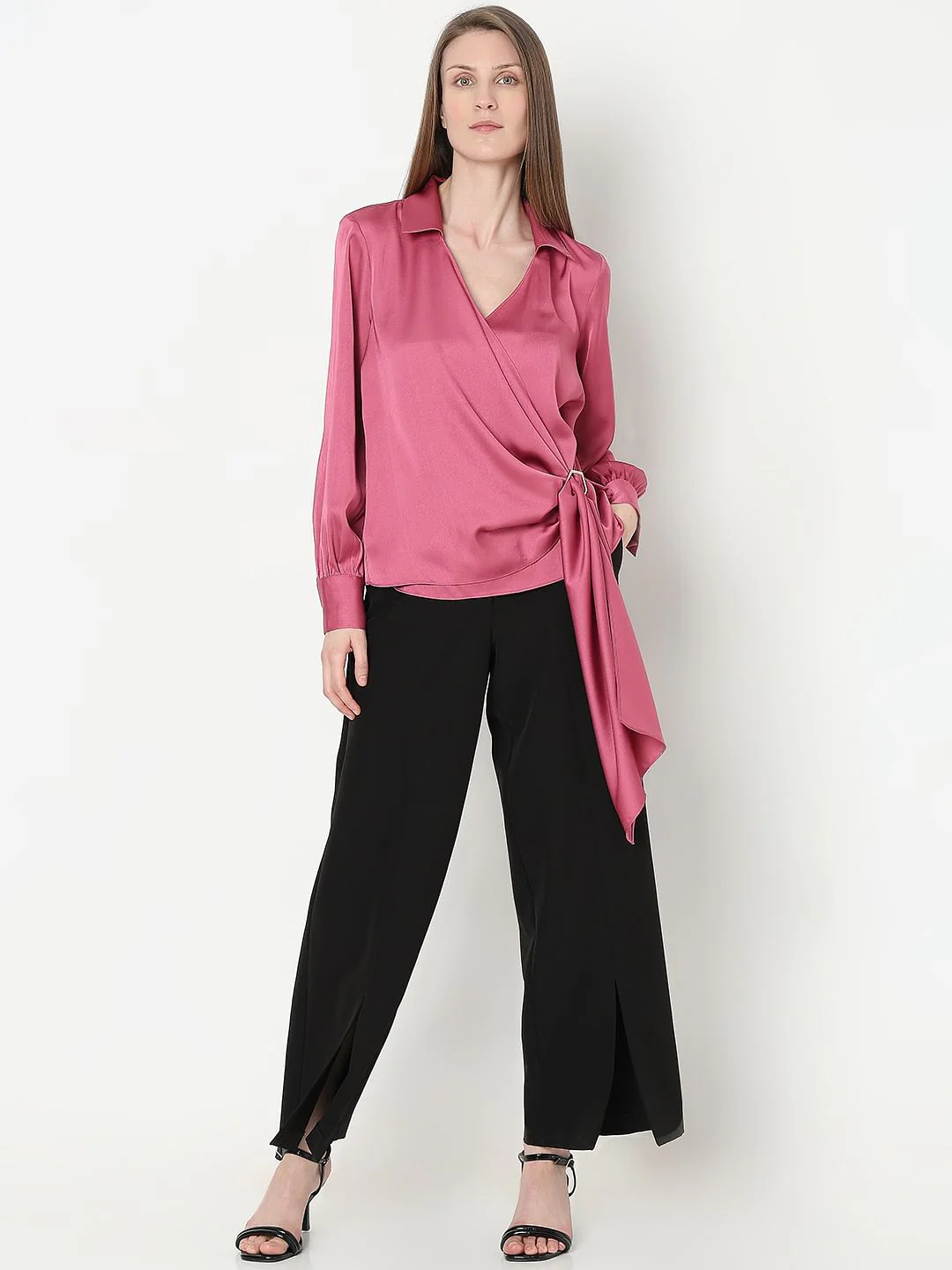 Pink Satin Top - Image 5