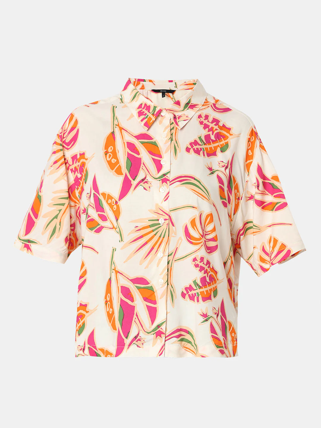 Orange Printed Shirt - Image 7