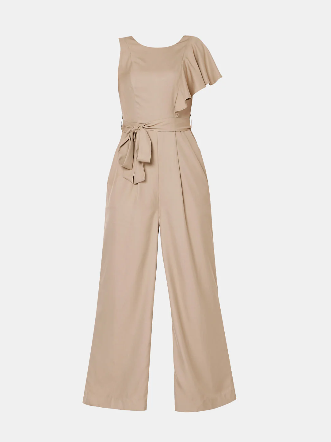 Brown Flared Sleeve Jumpsuit - Image 6