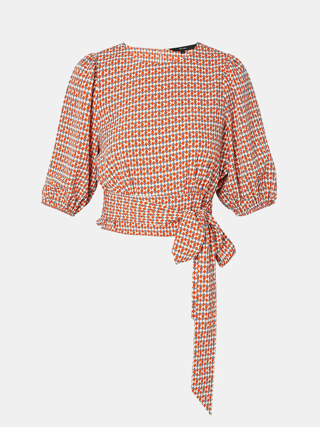 Orange Printed Top - Image 7