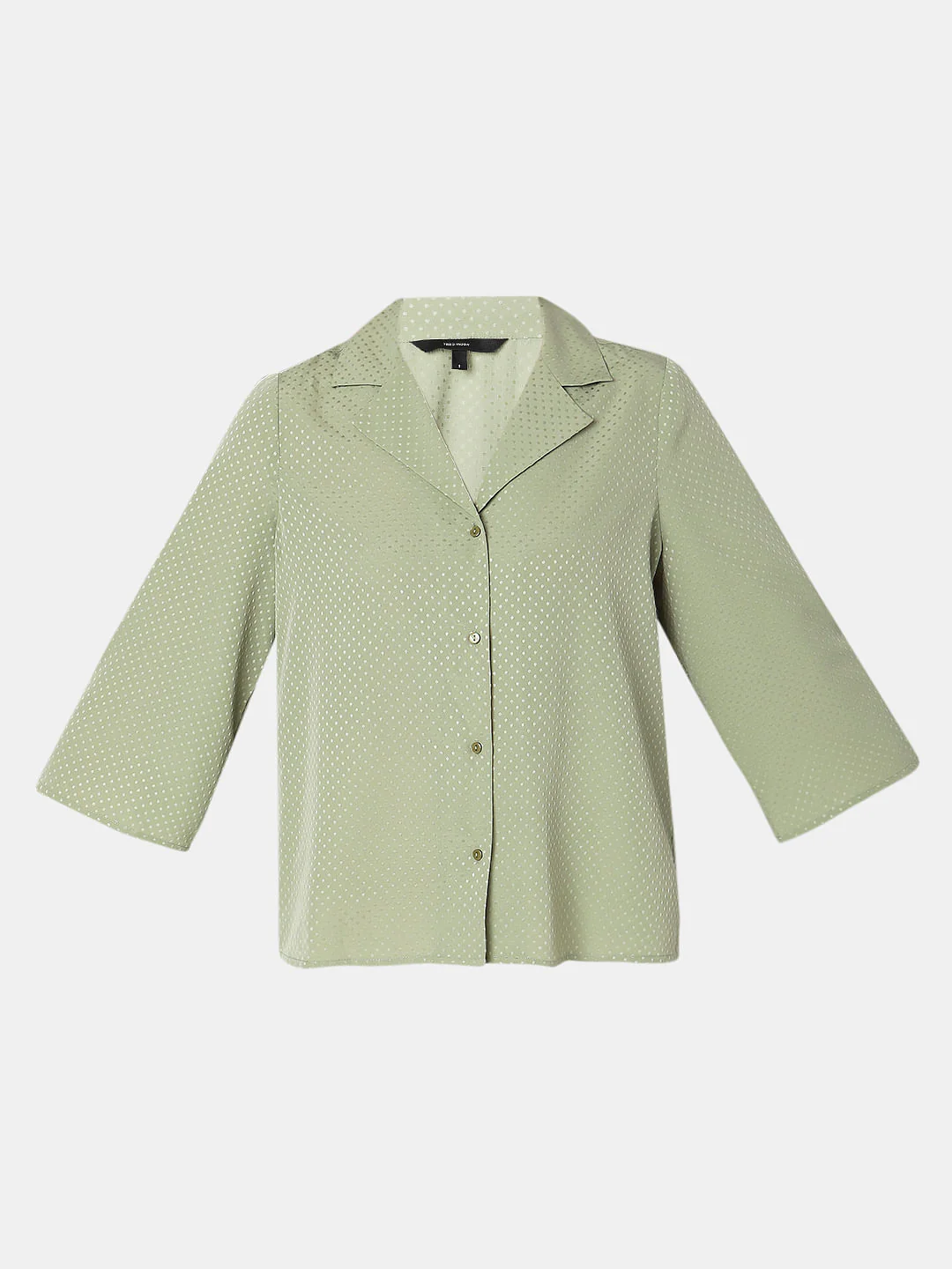 Green Polka Dot Shirt - Image 7