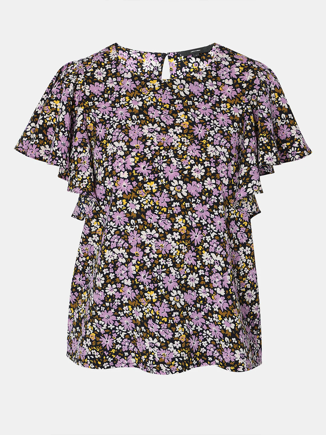 Black Floral Top - Image 7