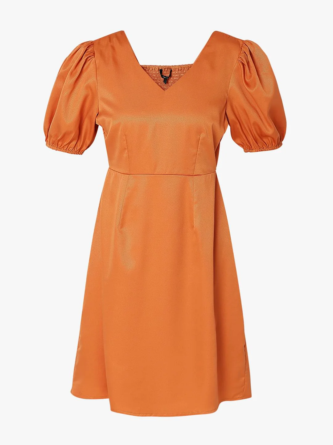 Orange Mini Dress - Image 7
