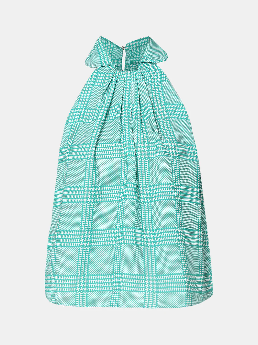 Green Check Halter Neck Co-Ord Set Top - Image 7