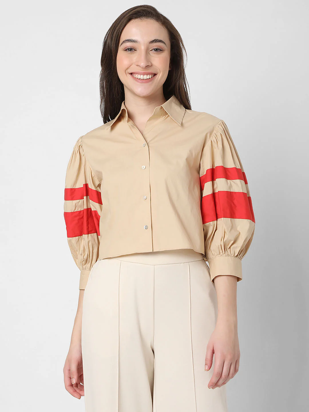 Puff Sleeves Top - Image 2