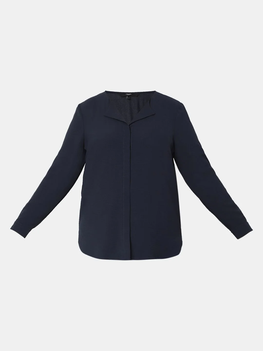 Curve Navy Blue Top - Image 7