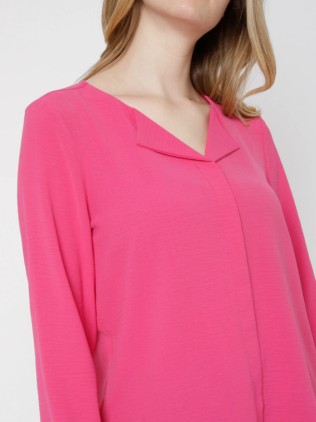 Pink Textured Shirt - Image 6