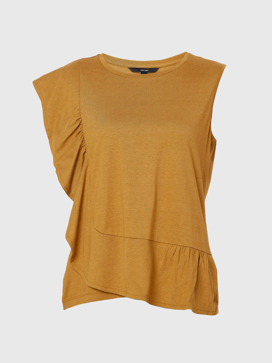 Brown Ruffle Top - Image 7
