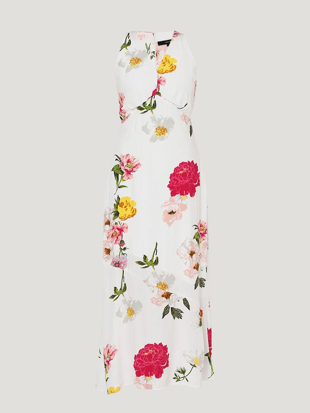 White Floral Maxi Dress - Image 6
