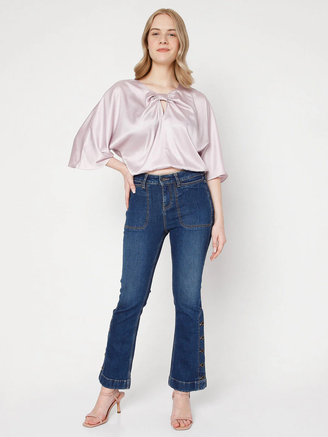 Light Pink Satin Top - Image 5