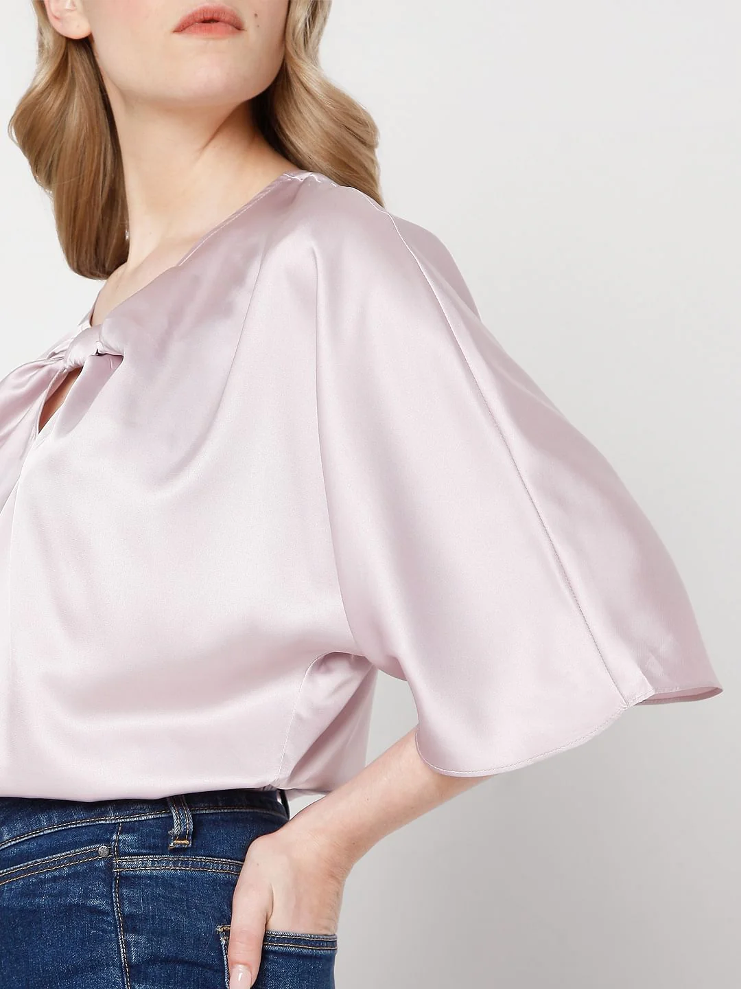 Light Pink Satin Top - Image 6