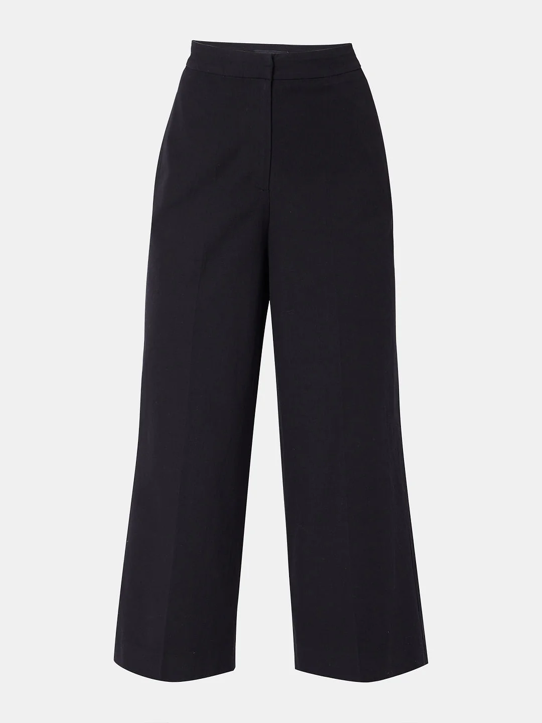 Black High Rise Wide Leg Pants - Image 7