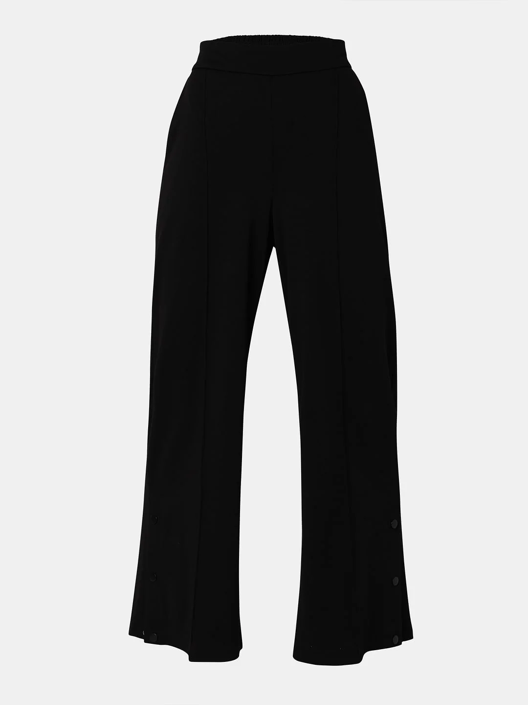 Black High Rise Wide Leg Pants - Image 6