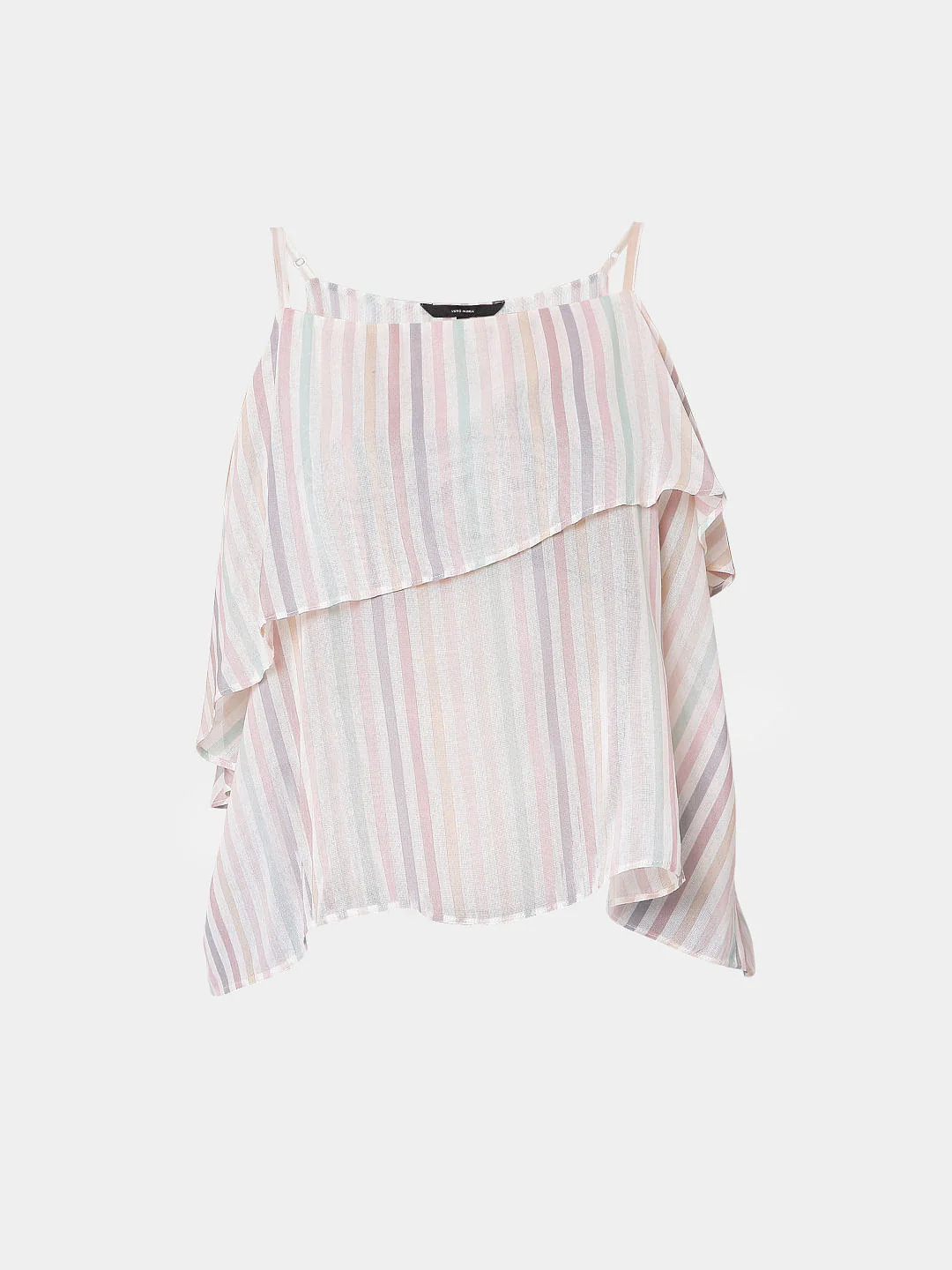 Multi-Coloured Striped Top - Image 7