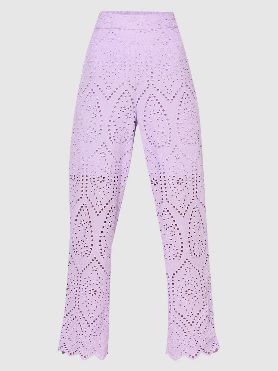 Lilac High Rise Co-Ord Set Pants - Image 7
