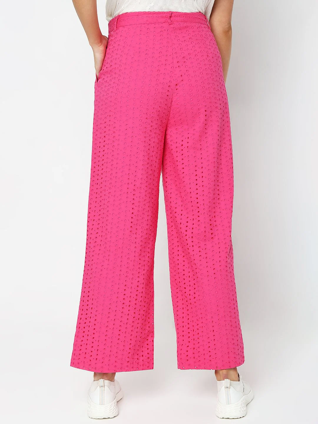 Pink High Rise Co-Ord Set Pants - Image 4