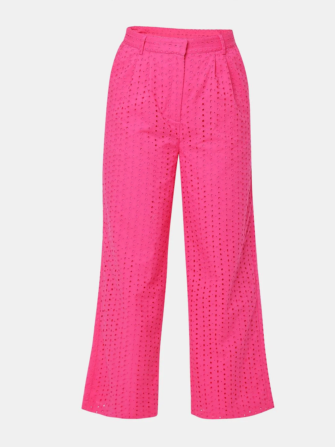 Pink High Rise Co-Ord Set Pants - Image 7