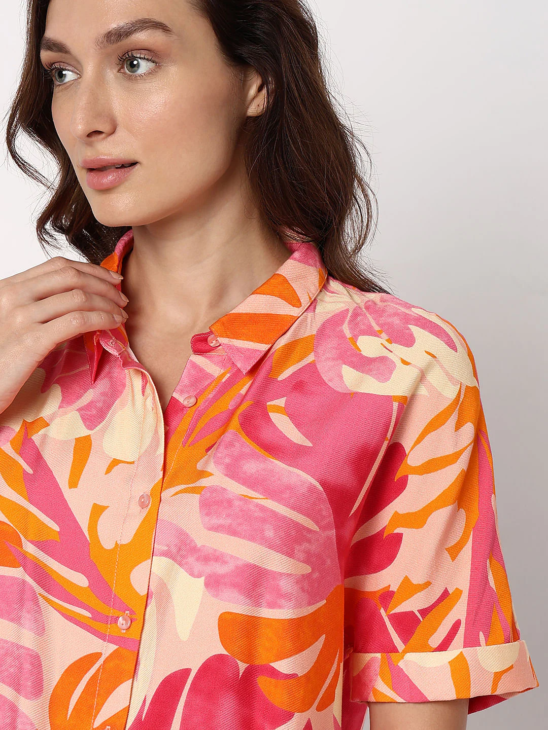 Pink Printed Shirt - Image 6