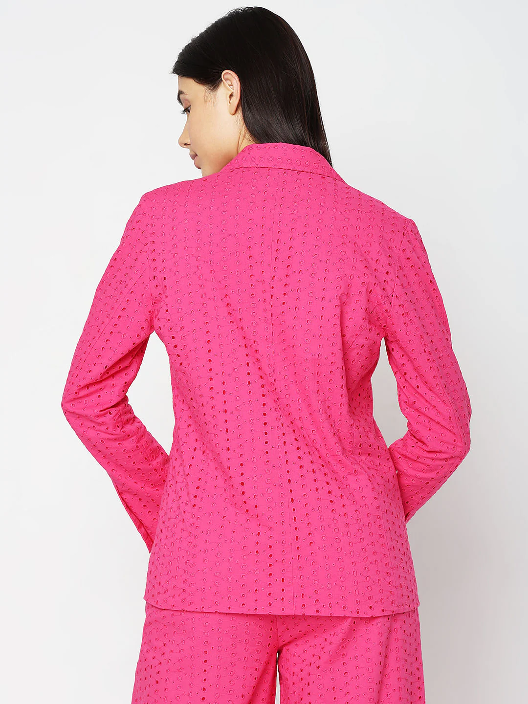 Pink Cut-Out Co-Ord Set Blazer - Image 4