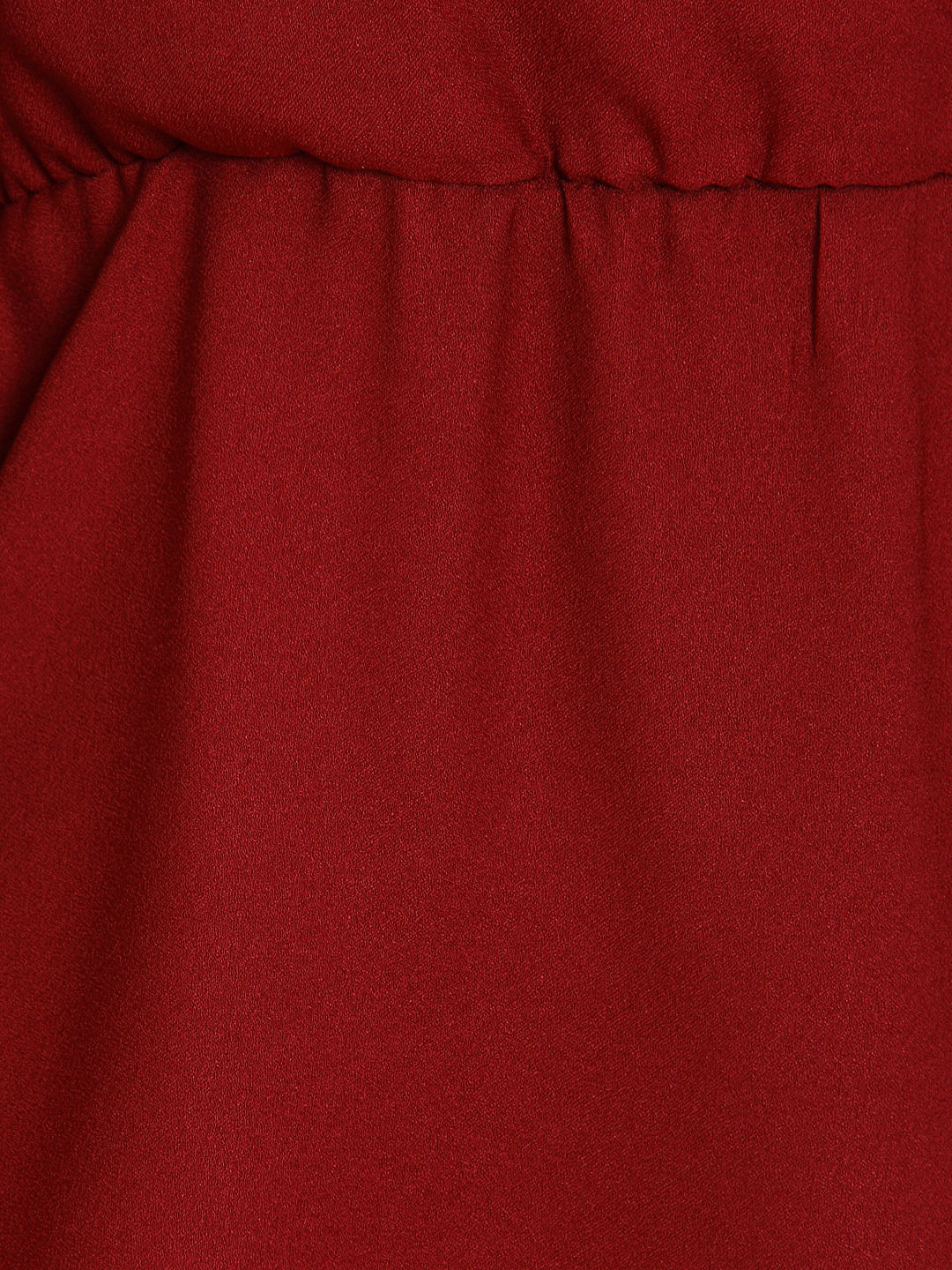 Red Cape Sleeves Top - Image 8